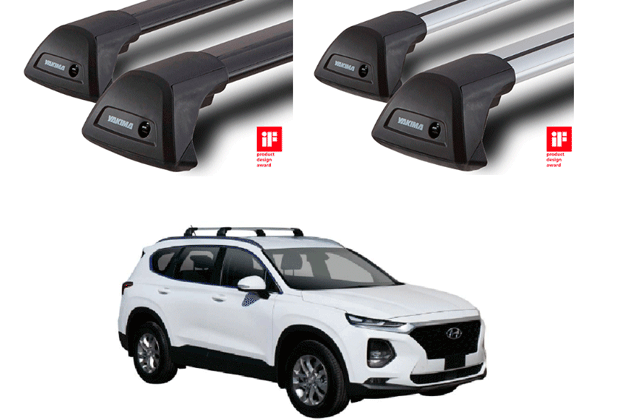 картинка Новинка  багажник на крышу Yakima (Whispbar) Hyundai Santa Fe 5 Door SUV с 2018 компании RACK WORLD