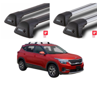  Багажник Yakima (Whispbar) на крышу KIA Seltos, 5 дверный SUV с 2019 г., интегрированные рейлинги в компании RackWorld