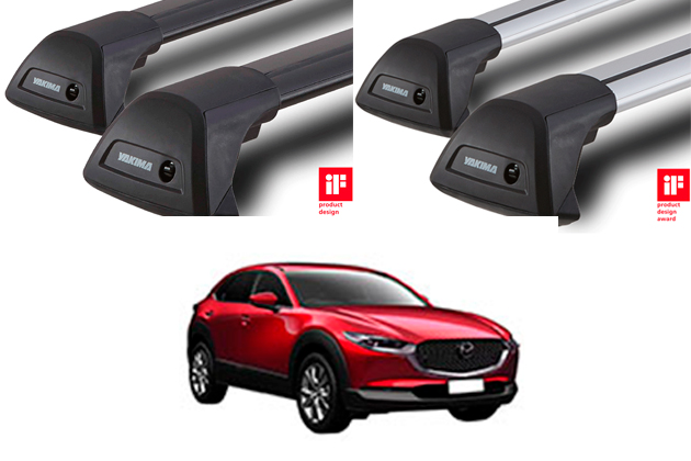 картинка Новинка  багажник на крышу Yakima (Whispbar) на Mazda CX-30 с 2020 г компании RACK WORLD