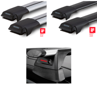  Багажник Yakima (Whispbar) на крышу BMW X7, 5-dr SUV с 2019 г., рейлинги с просветом в компании RackWorld