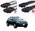  Багажник Yakima (Whispbar) на крышу Infiniti FX 5 Door SUV 2009 - 2013 рейлинги в компании RackWorld