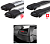  Багажник Yakima (Whispbar) на крышу BMW X7, 5-dr SUV с 2019 г., рейлинги с просветом в компании RackWorld